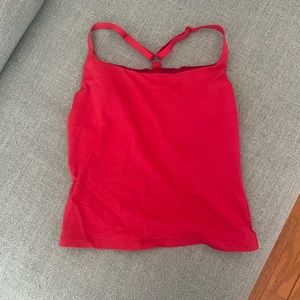 XS Outdoor Voices TechSweat Move Free Tank in Red